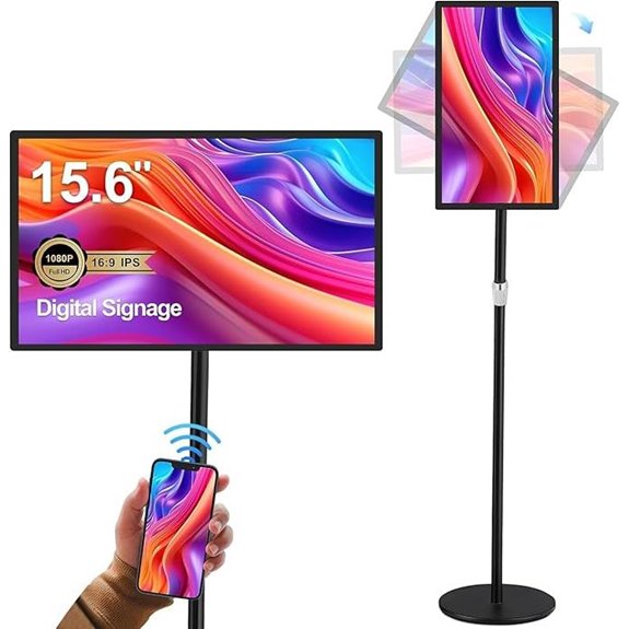 15.6 Touch Screen Digital Signage Display with Android