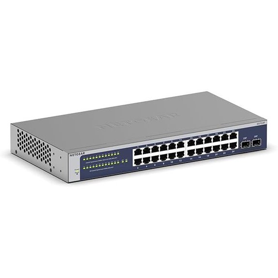 NETGEAR 24-Port Gigabit Managed Ethernet Switch