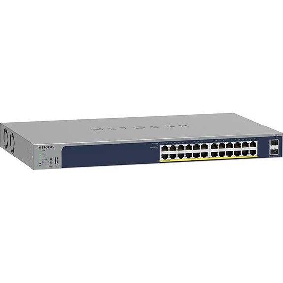 NETGEAR 26-Port PoE Managed Gigabit Ethernet Switch