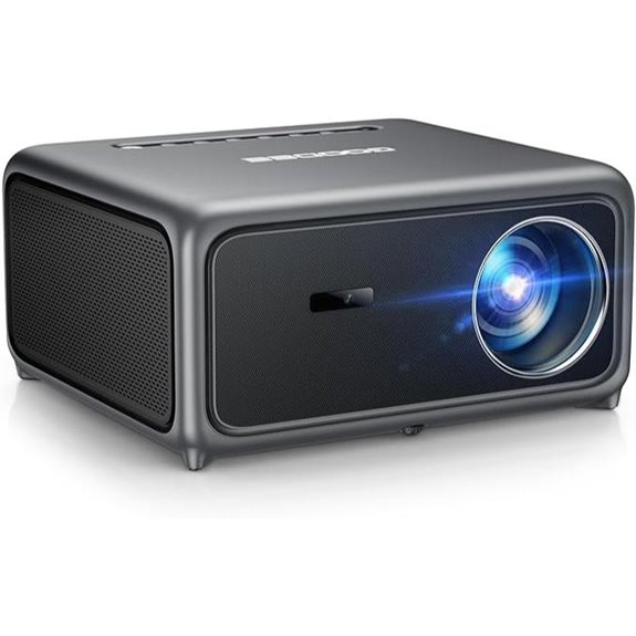 GooDee 4K WiFi Bluetooth Projector with Dolby Audio