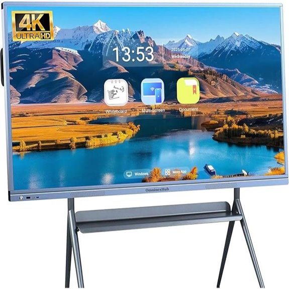 55 4K Interactive Smart Whiteboard with Touchscreen