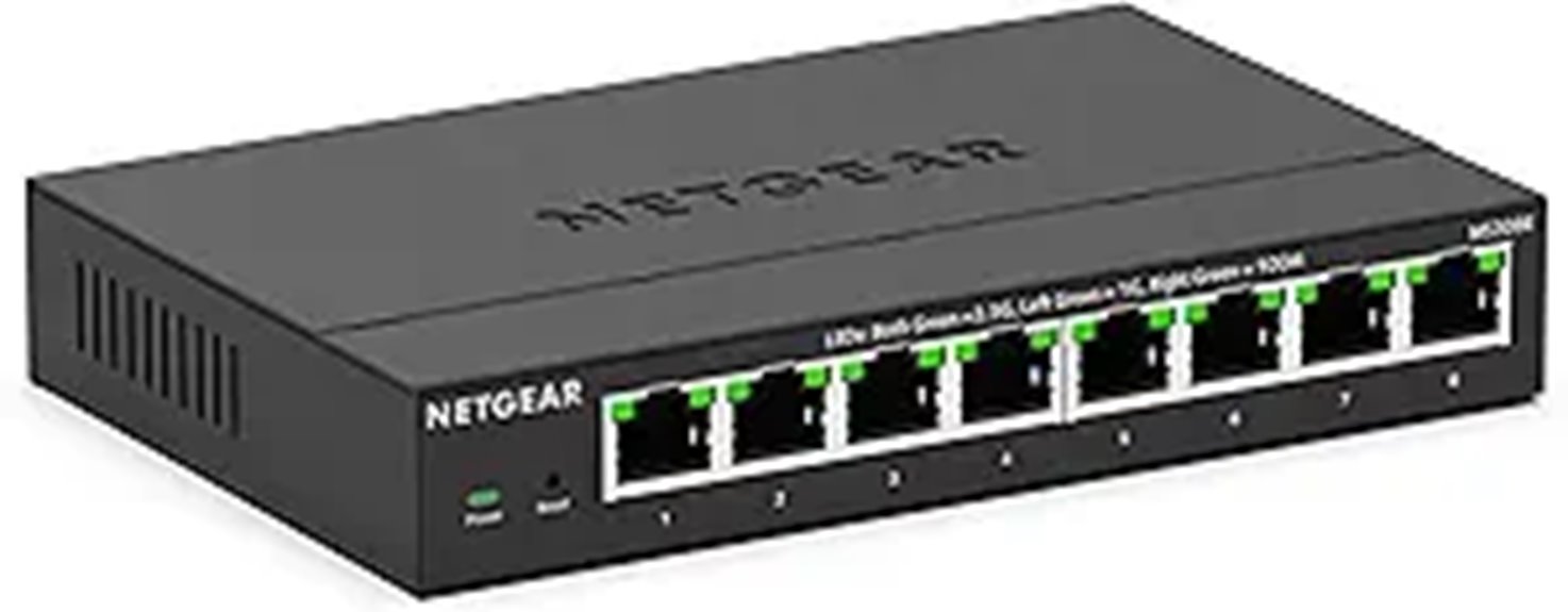 NETGEAR 8-Port Multi-Gigabit Managed Ethernet Switch