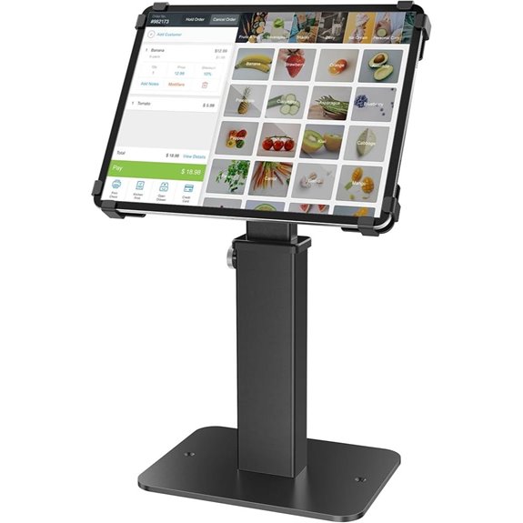 AboveTEK Adjustable Anti-Theft iPad Kiosk Stand