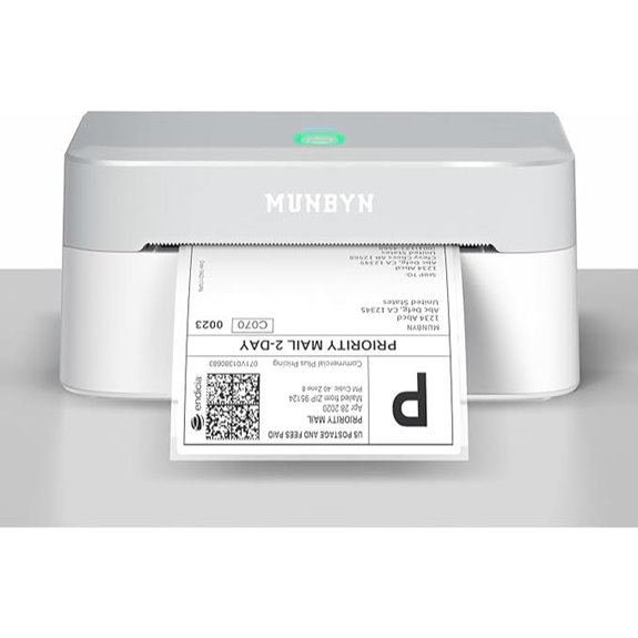 MUNBYN Bluetooth Thermal Label Printer for Small Business