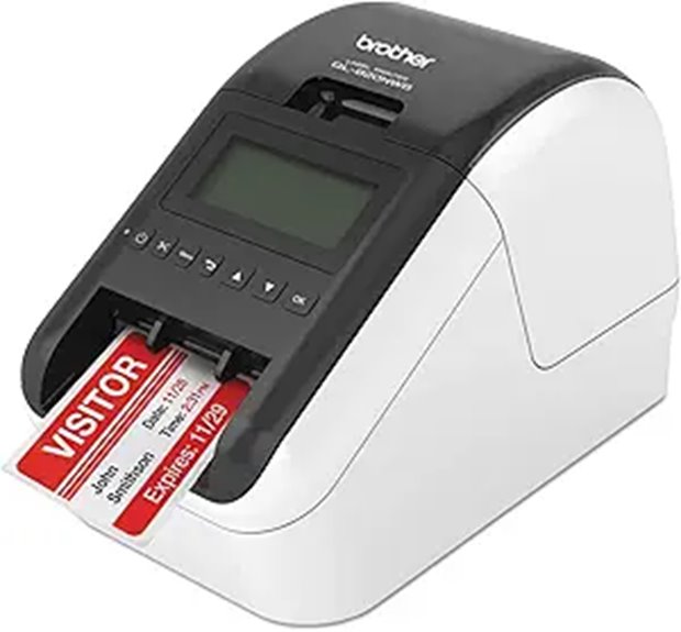 Brother QL-820NWB Monochrome Label Printer
