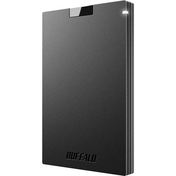 BUFFALO 1TB External SSD for PS4/PS5/Windows/Mac
