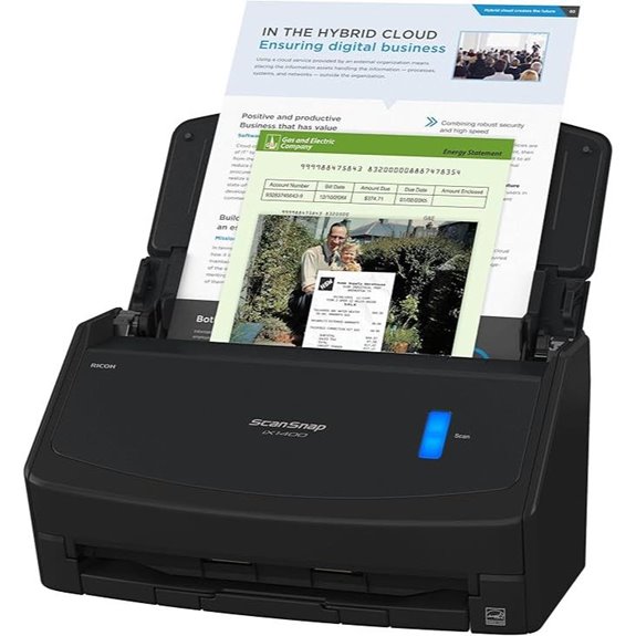 ScanSnap iX1400 Color Document Scanner with Auto Feeder