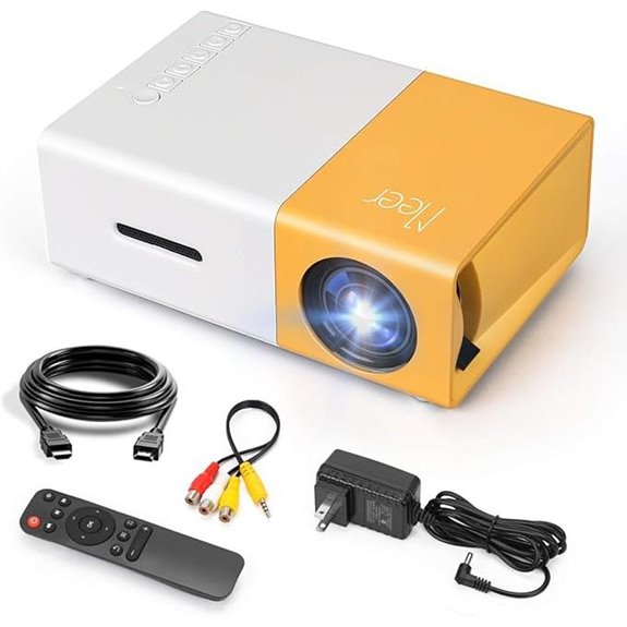Mini Portable Pico LED Video Projector with HDMI USB AV