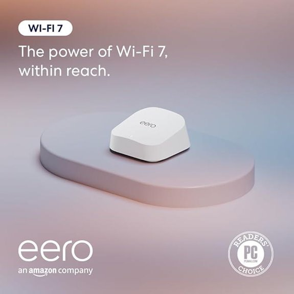 Amazon eero 7 Mesh Wi-Fi 7 Router (Single Pack)