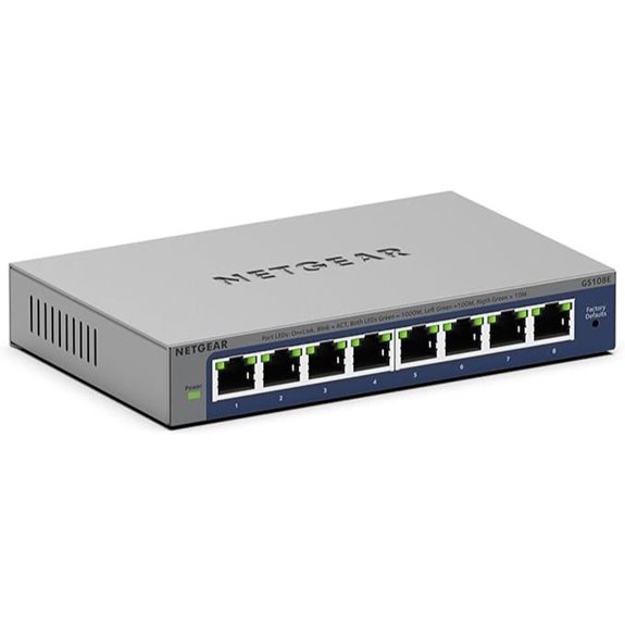NETGEAR 8-Port Gigabit Managed Ethernet Switch