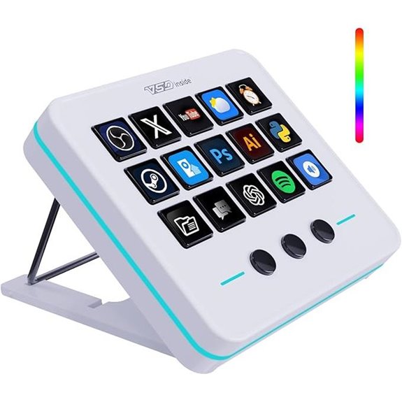 Macro Keypad with 18 Programmable Shortcut Keys