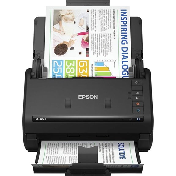 Epson Workforce ES-400 II Color Duplex Document Scanner