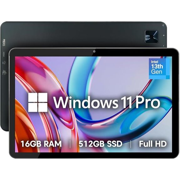 Fusion5 10.1” Windows 11 Tablet with 16GB RAM