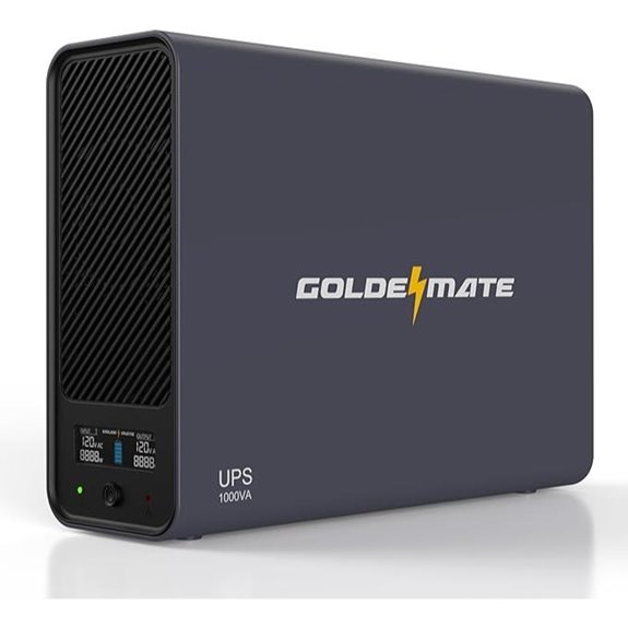 GOLDENMATE 1000VA Lithium UPS Battery Backup System
