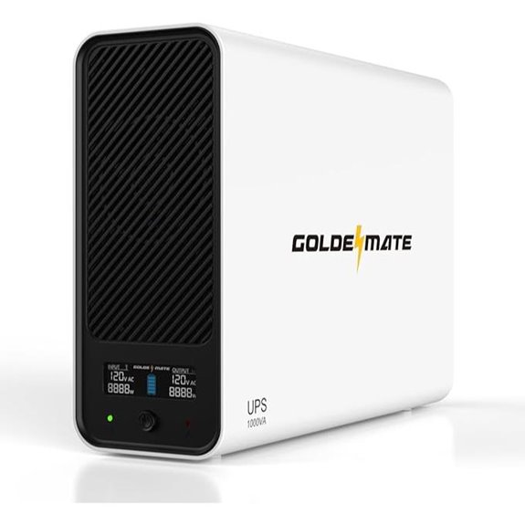 GOLDENMATE 1000VA Lithium UPS Battery Backup