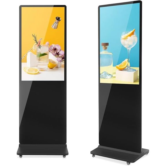 MWE 43 Indoor Digital Signage Kiosk with Media Player