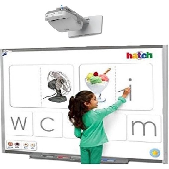 77 Interactive Whiteboard with Projector Bundle