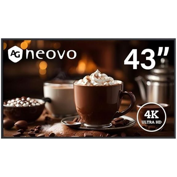 AG Neovo 43 4K UHD Digital Signage Display