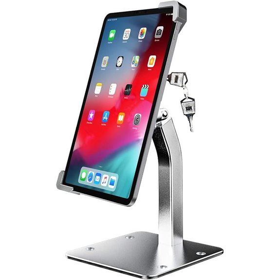 Woley Anti-Theft Tablet Kiosk Stand with Lock