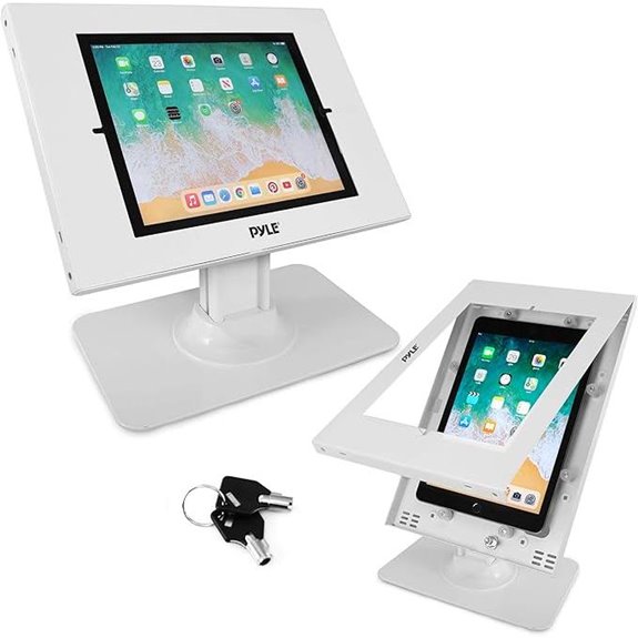Pyle Anti-Theft Tablet Security Stand with Lock