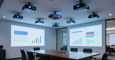 top 4k conference projectors