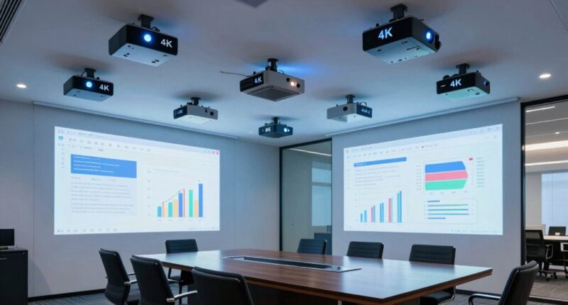 top 4k conference projectors