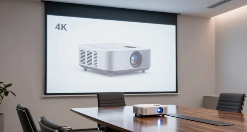 top 4k conference room projectors