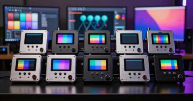 top color calibration devices