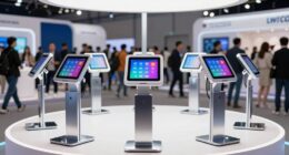 top rated trade booth tablet stands