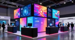top trade show digital displays