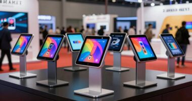 top trade show tablet stands