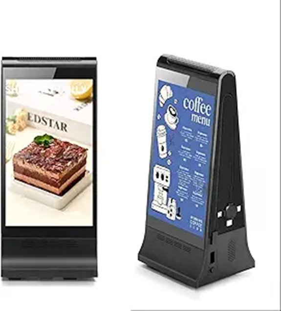 Interactive Digital Signage Kiosk with Touch Screen
