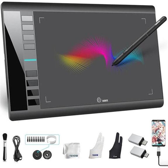 UGEE M708 V2 Drawing Tablet with Stylus