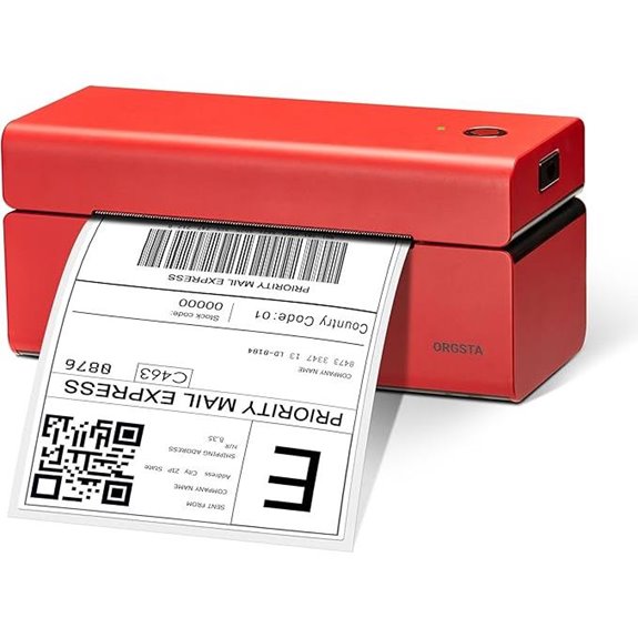 ORGSTA USB Thermal Shipping Label Printer