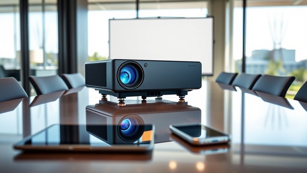 vivid portable presentation setup