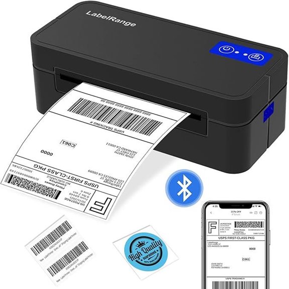 Bluetooth Wireless Thermal Label Printer for Shipping