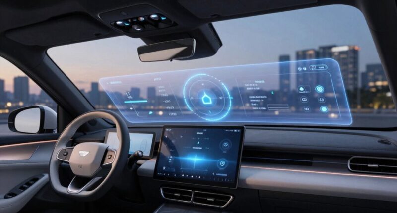 advanced car display technology