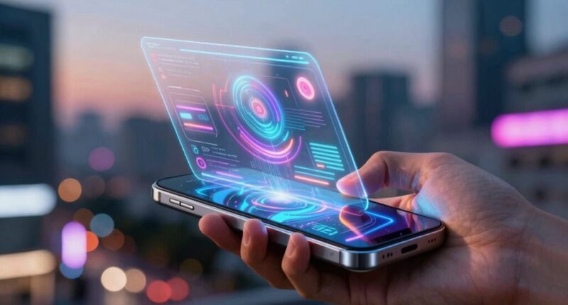 ai enhanced portable displays