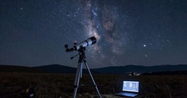 astronomy equipment fosters familiarity