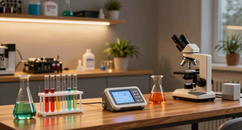 building scientific experiments at home