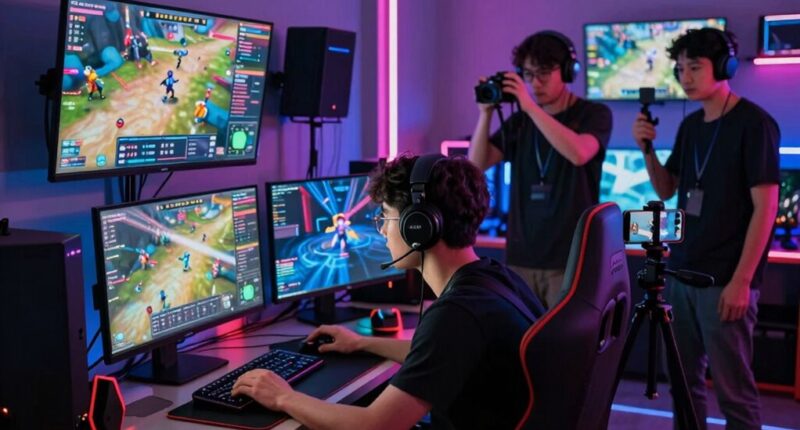 competing for viewer attention