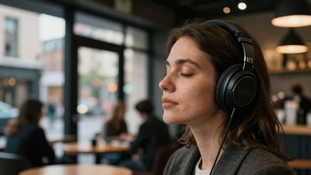 control background noise privacy