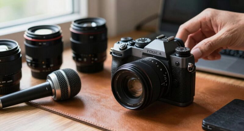 creator focus shifts to gear