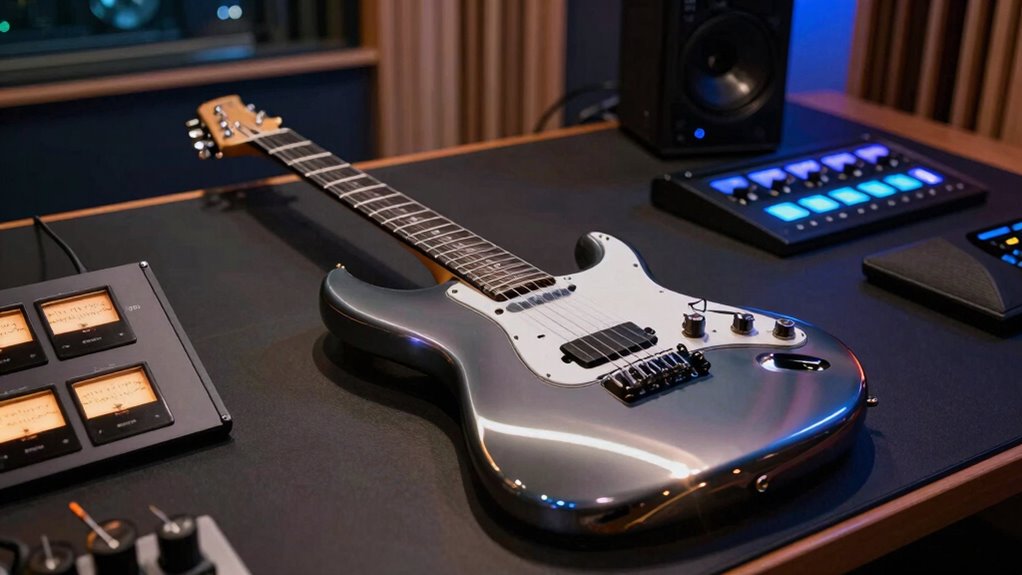 electric guitars blend tradition