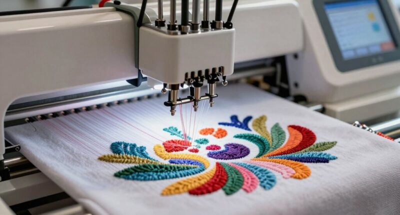 embroidery innovation with technology