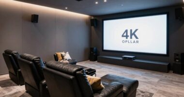 enhanced audio and visuals