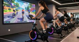 exercise bikes as entertainment