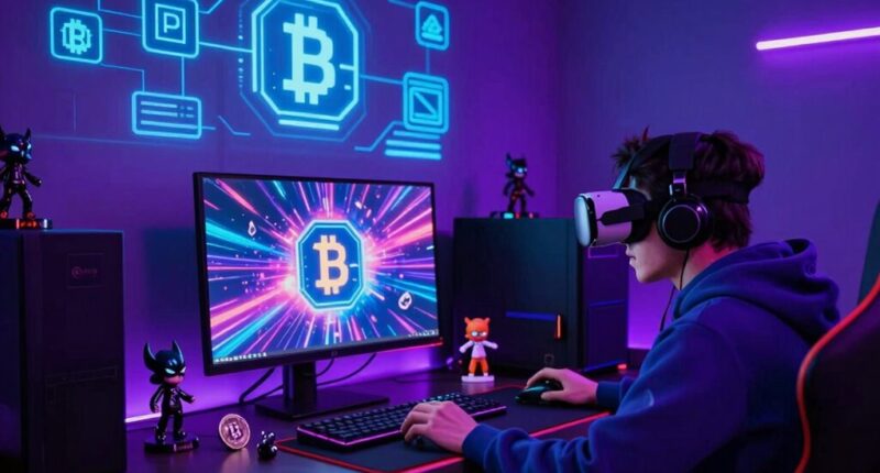 gaming influence on crypto