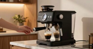 luxury coffee brewing experience