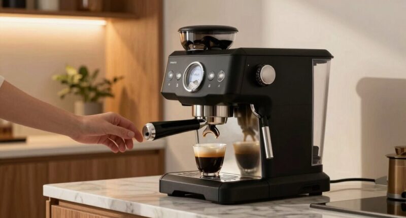 luxury coffee brewing experience